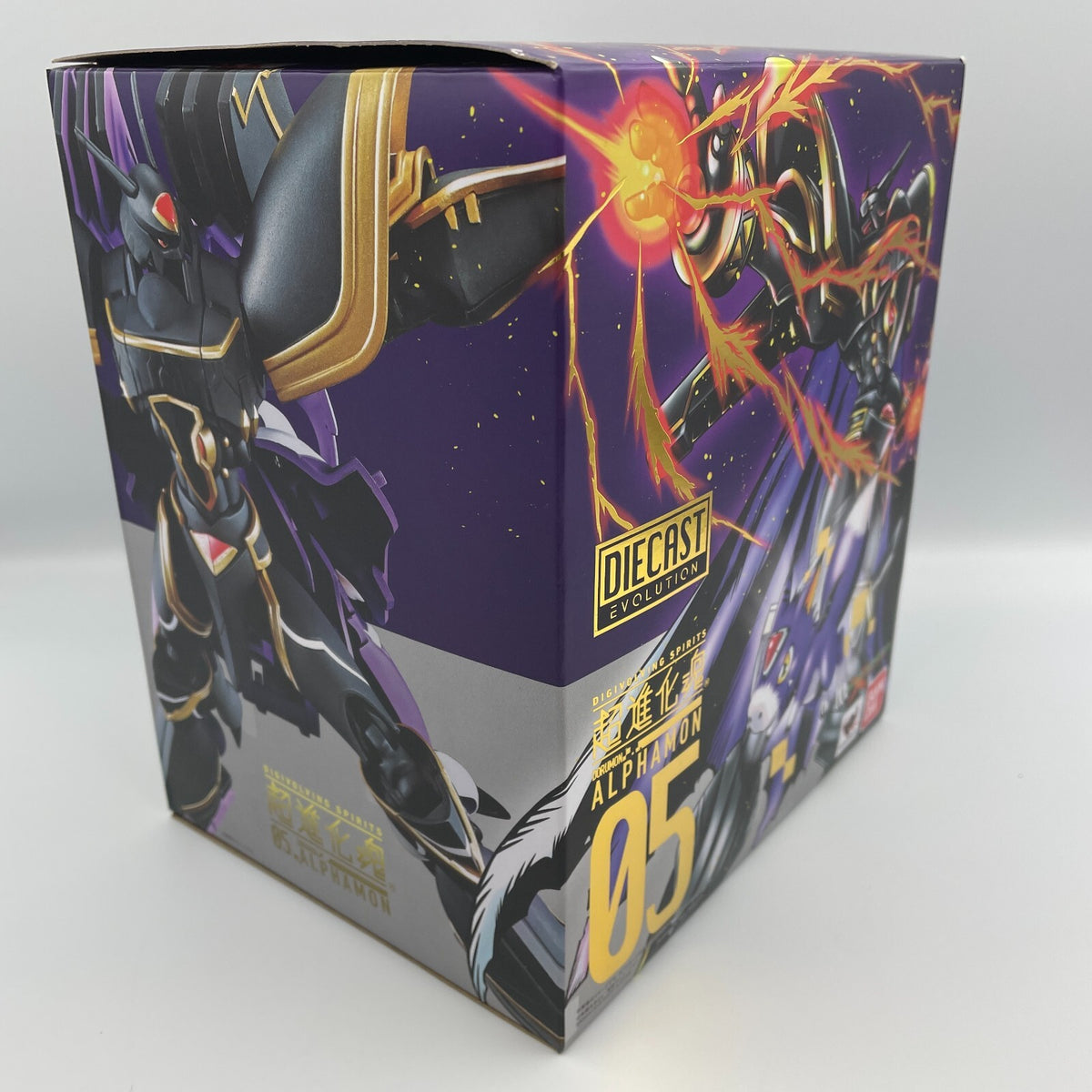 Digivolving Spirits 05 Alphamon Digimon Adventure Figure Bandai Japan Import