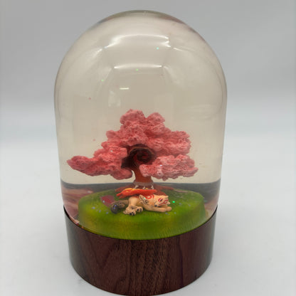 Okami Amaterasu snow globe edition Cherry blossom ball in full bloom from Japan