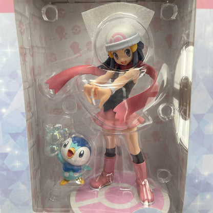 Pokemon Series Hikari with Pochama Piplup 1/8 Figure ARTFX Kotobukiya