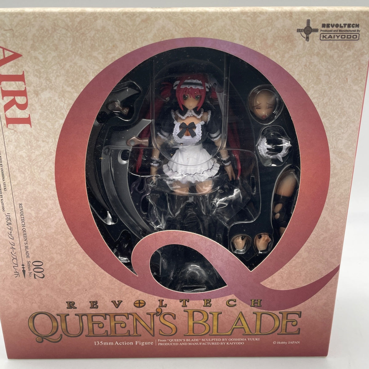 Revoltech Queens Blade No.002 Airi Figure Kaiyodo Japan Import Toy