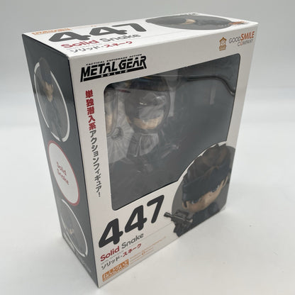 Nendoroid Metal Gear Solid Solid Snake Figure #447 Good Smile Company Japan