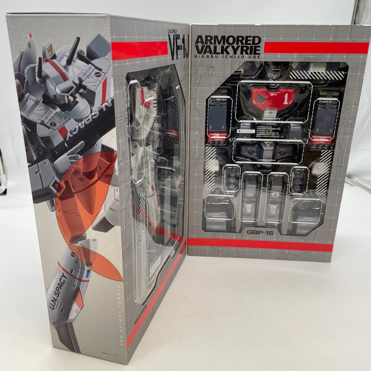Macross DX Chogokin VF-1J Armored Valkyrie Ichijyo Hikaru Type 1/48 Japan BANDAI