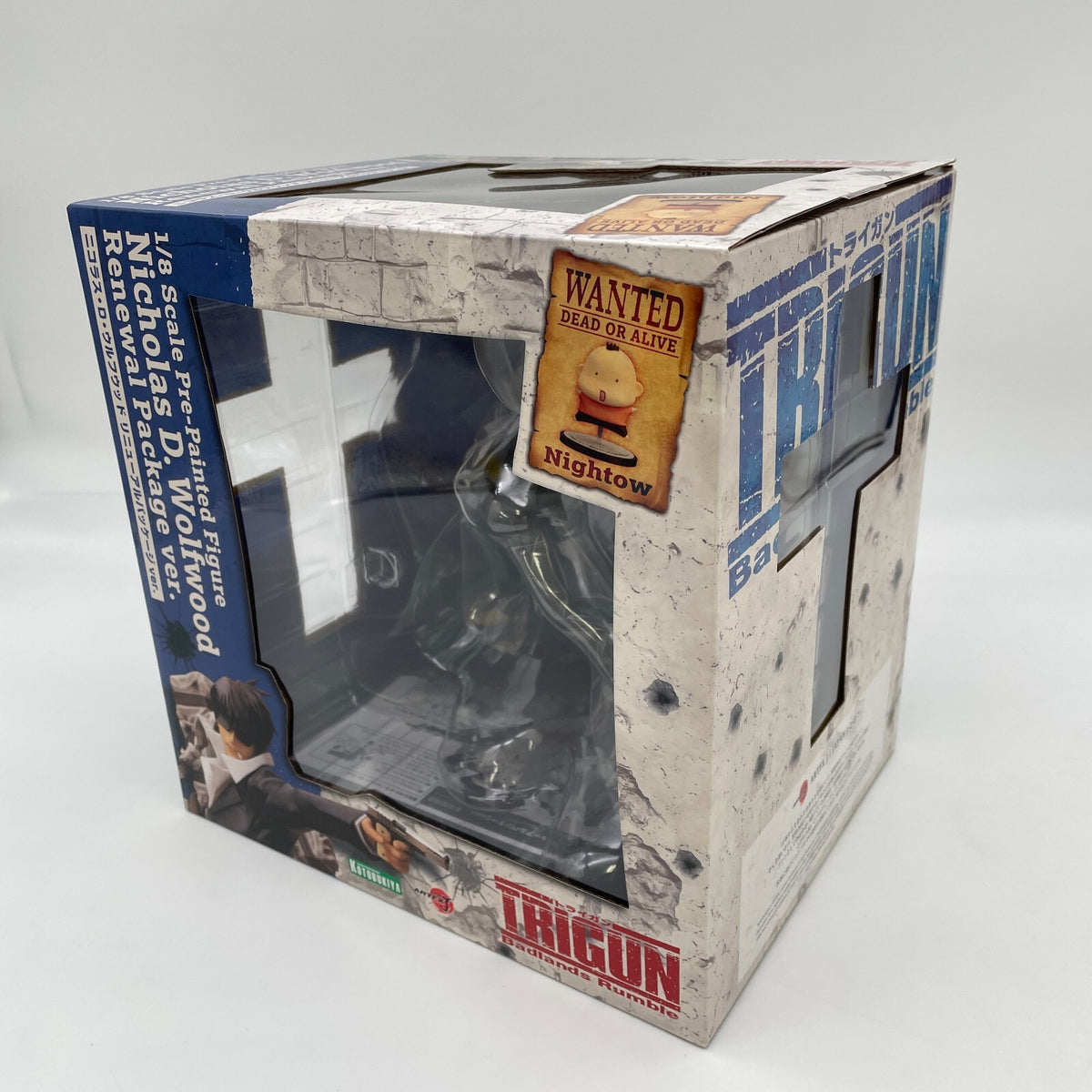 ARTFX J Trigun Nicholas D. Wolfwood Renewal Package Figure KOTOBUKIYA