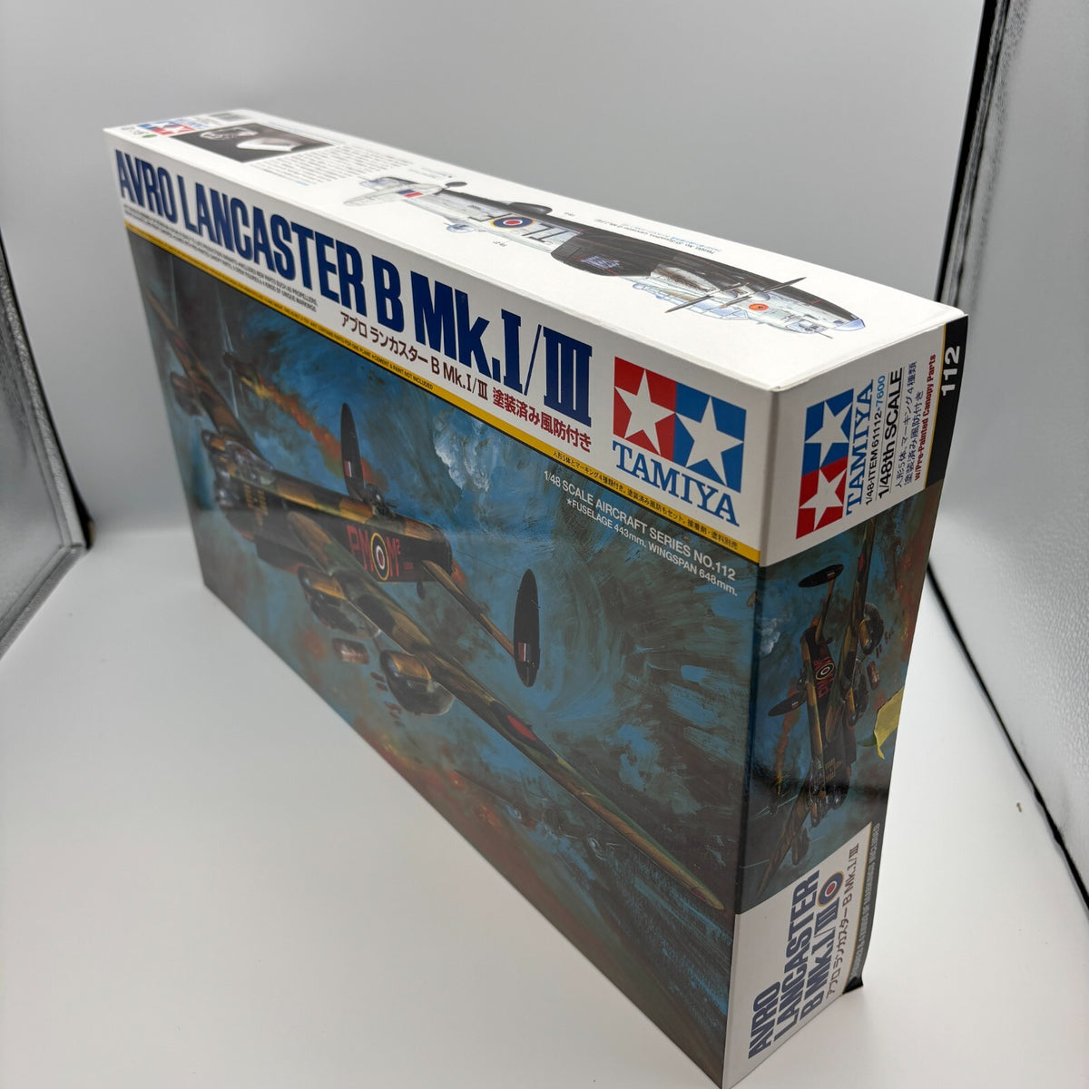 1/48 Avro Lancaster B Mk.I/III Plastic Model Kit 61112 Tamiya Japan Import