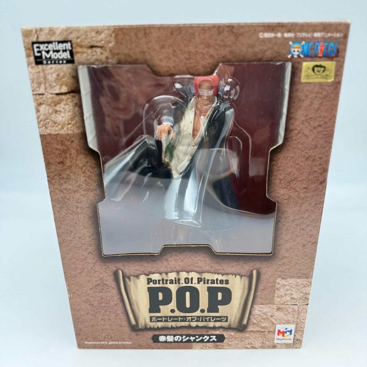 MegaHouse P.O.P Portrait Of Pirates ONE PIECE NEO4 Shanks Figure Excellent Model