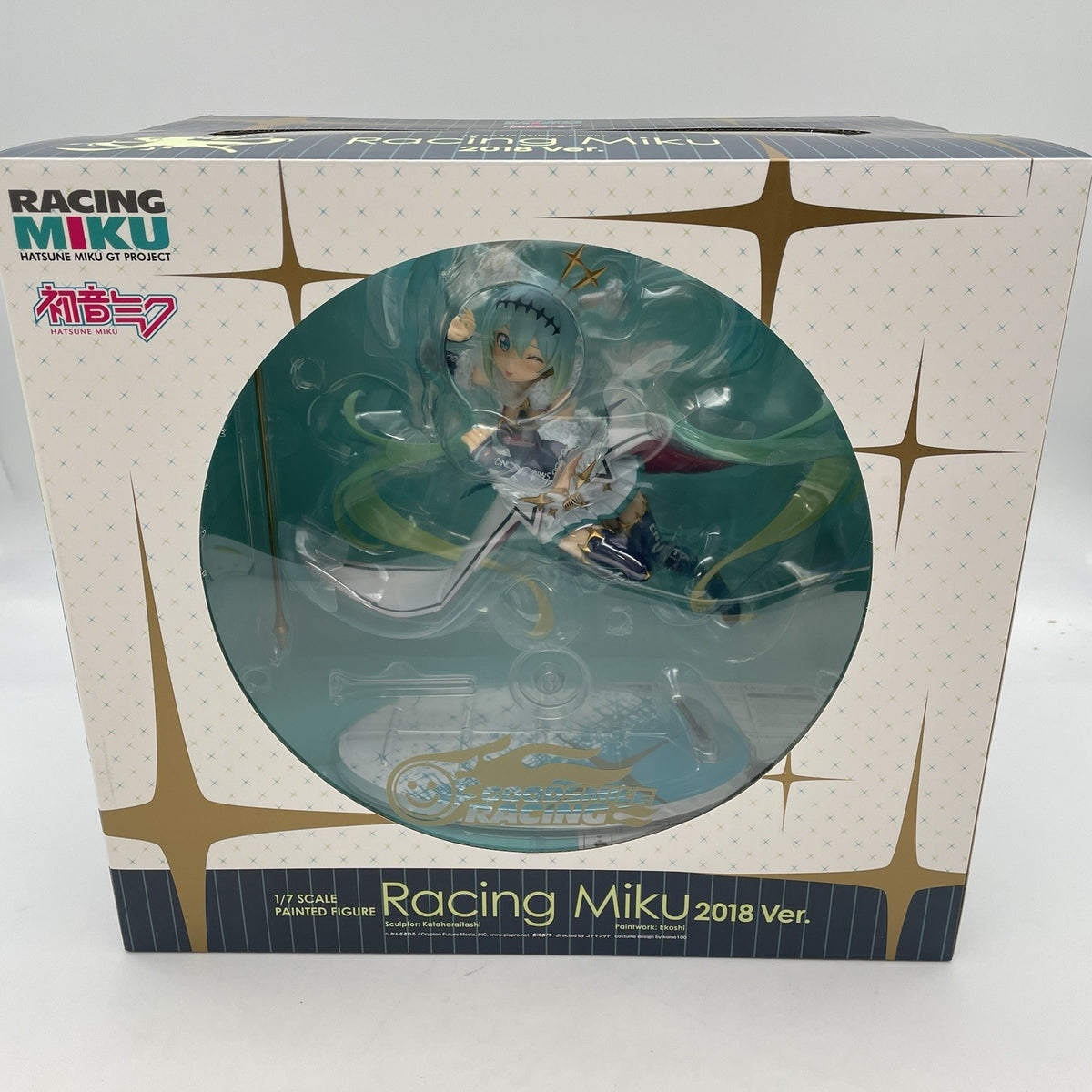 Hatsune Miku GT Project Racing Miku 2018 Ver. 1/7 PVC Figure GOOD SMILE COMPANY