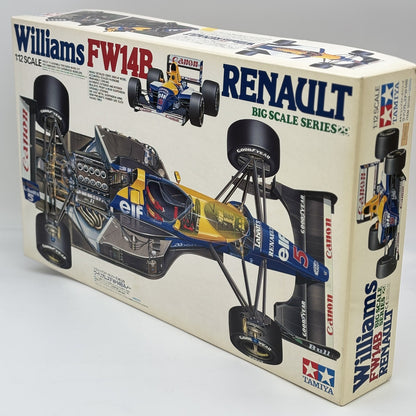 TAMIYA 1/12 Williams FW14B Renault Big Scale Series No.29 Plastic Model Kit