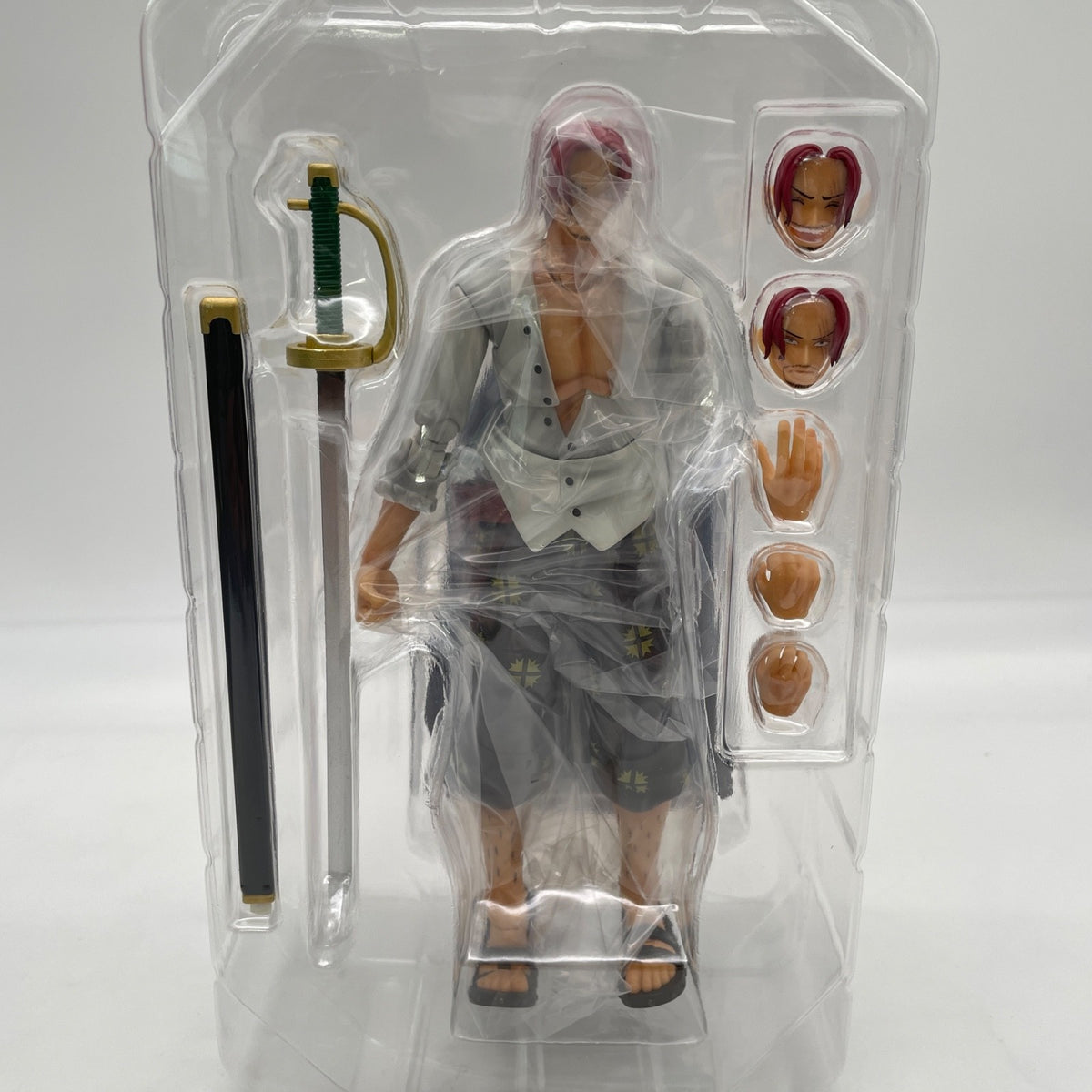 One Piece Variable Action Heroes Red-Haired Shanks Ver.1.5 Figure MegaHouse VAH
