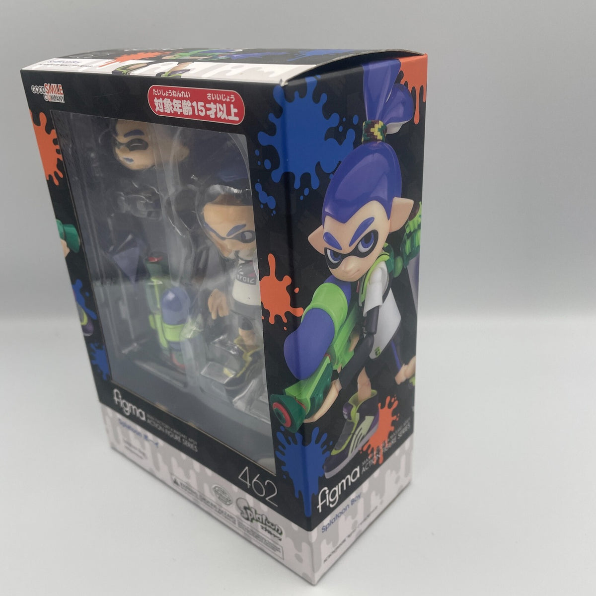 figma Splatoon Boy Figure #462 Good Smile Company Japan Import
