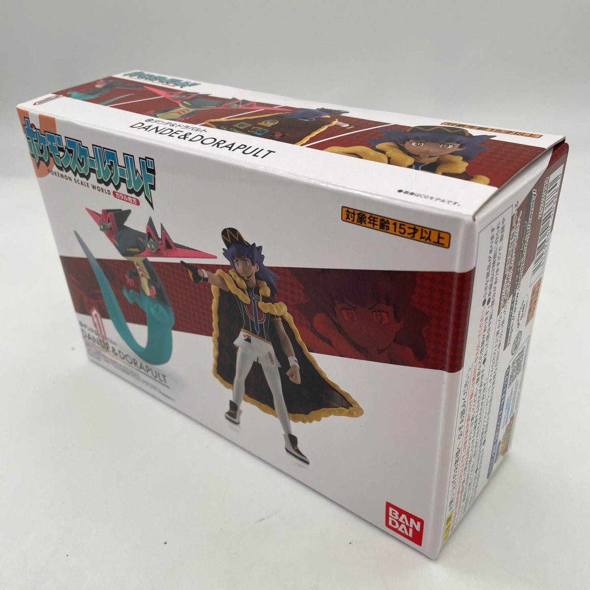 Leon Dragapult Galar Region Set Dande Figure Pokemon Scale World Bandai Japan