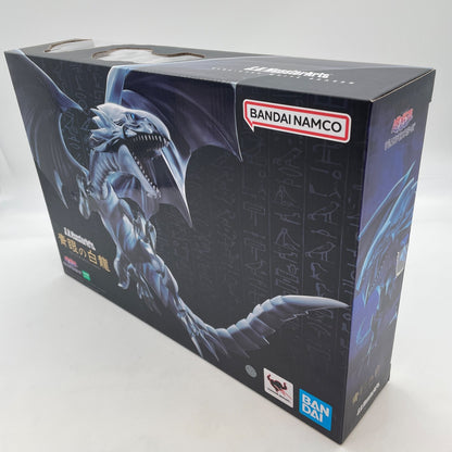 S.H.MonsterArts Yu-Gi-Oh Duel Monsters Blue-Eyes White Dragon Figure BANDAI