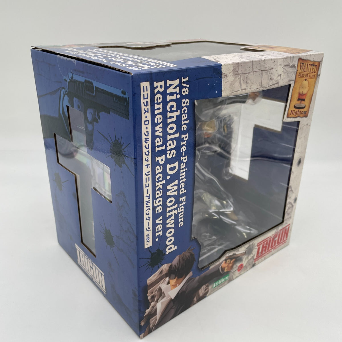 ARTFX J Trigun Nicholas D. Wolfwood Renewal Package Figure KOTOBUKIYA