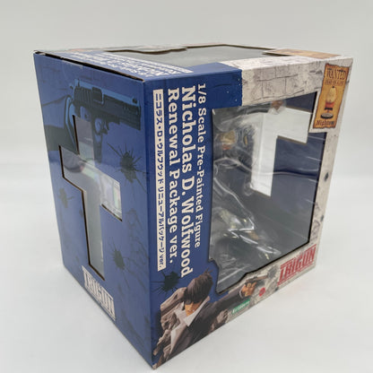 ARTFX J Trigun Nicholas D. Wolfwood Renewal Package Figure KOTOBUKIYA