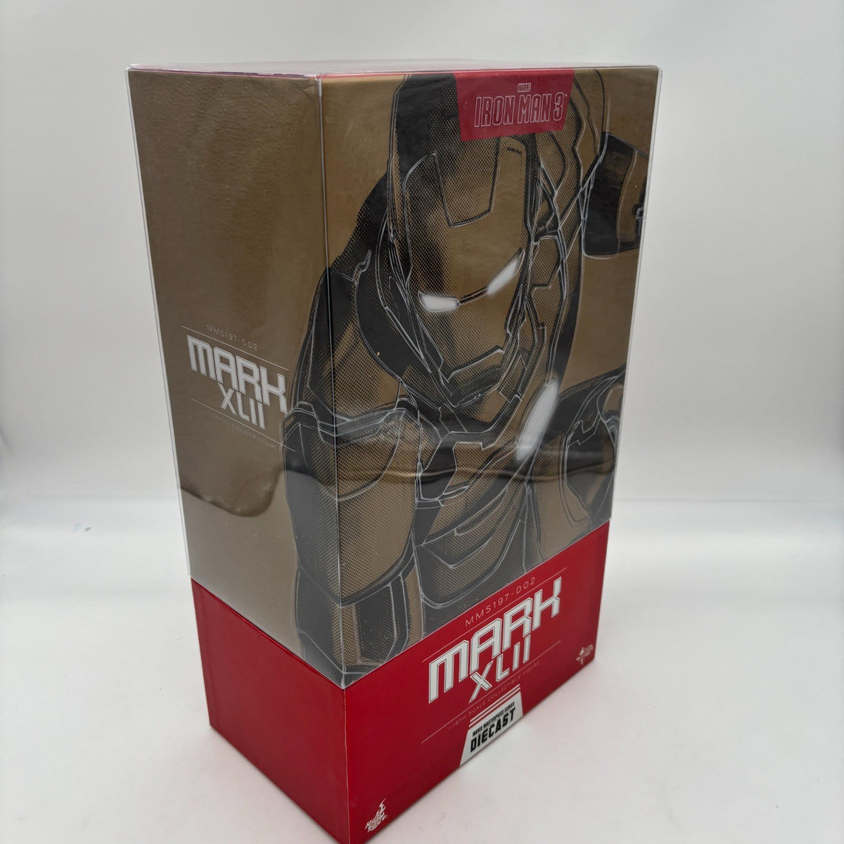 Iron Man 3 Mark 42 1/6 Figure Movie Masterpiece DIECAST HOT TOYS Japan