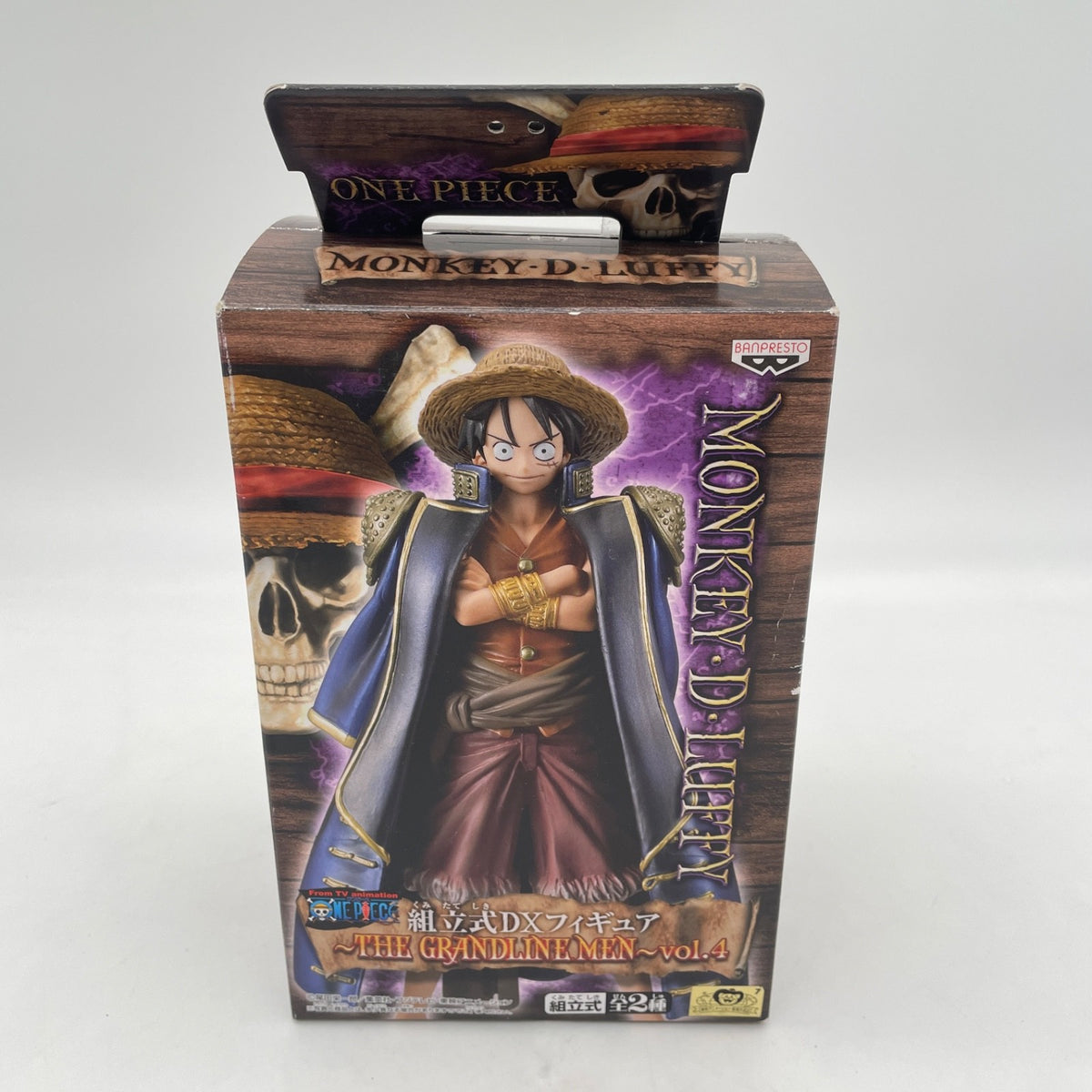 One Piece Assembly Type DX Figure THE GRANDLINE MEN vol.4 Monkey D Luffy JP