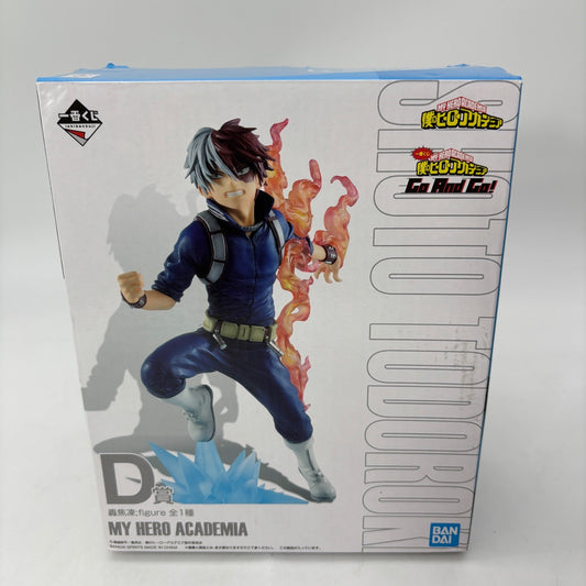 Ichiban Kuji My Hero Academia Go And Go Shoto Todoroki Figure D Prize BANDAI