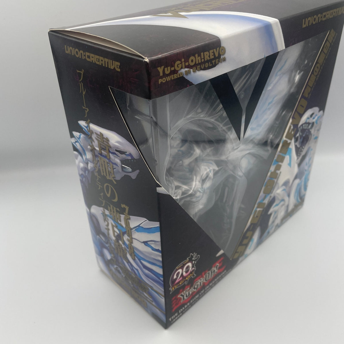 Yu-Gi-Oh! Revo Blue Eyes White Dragon Figure Union Creative Vulcanlog Revoltech