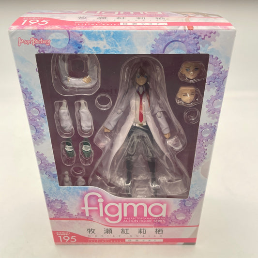 figma Steins gate Kurisu Makise figure White Coat Ver. #195 Max Factory Japan