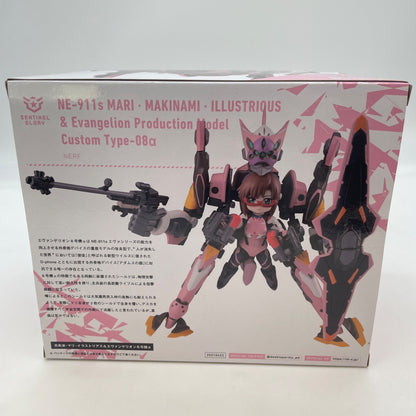 Desktop Army Mari Makinami Illustrious Figure EVANGELION UNIT-08 Alpha MegaHouse