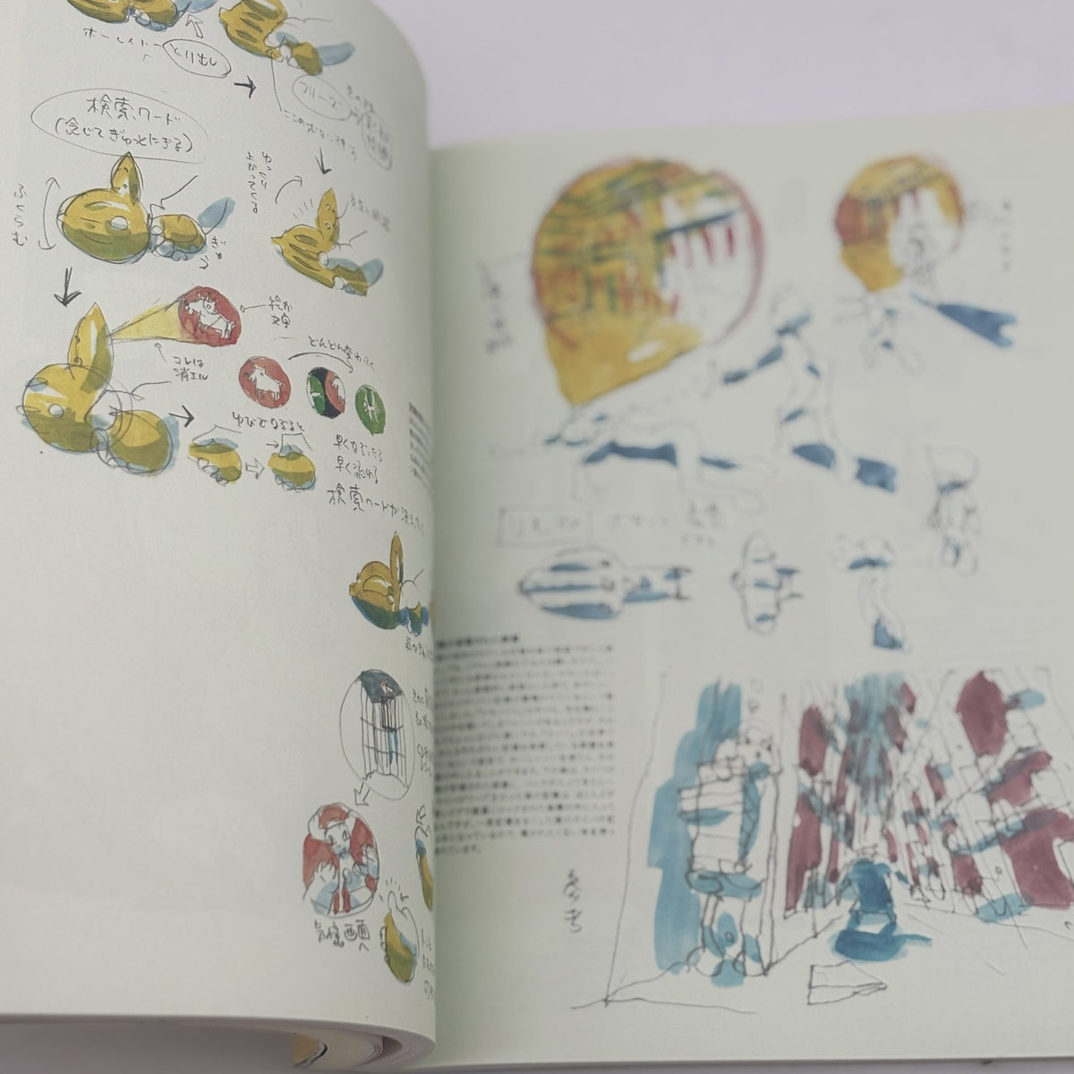 Masaaki Yuasa Sketchbook for Animation Projects Large Book Crayon Shin-chan