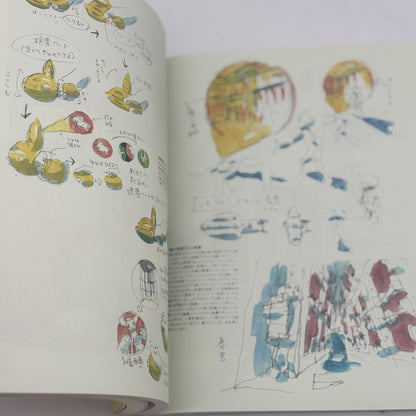 Masaaki Yuasa Sketchbook for Animation Projects Large Book Crayon Shin-chan