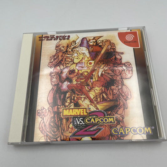 Sega Dreamcast Marvel Vs Capcom 2 age of heroes JAPAN IMPORT USED