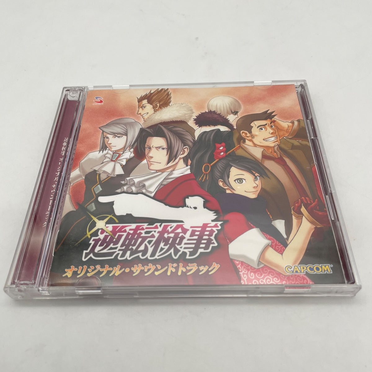 Ace Attorney Gyakuten Kenji Original Soundtrack CD Game Music CAPCOM Japan