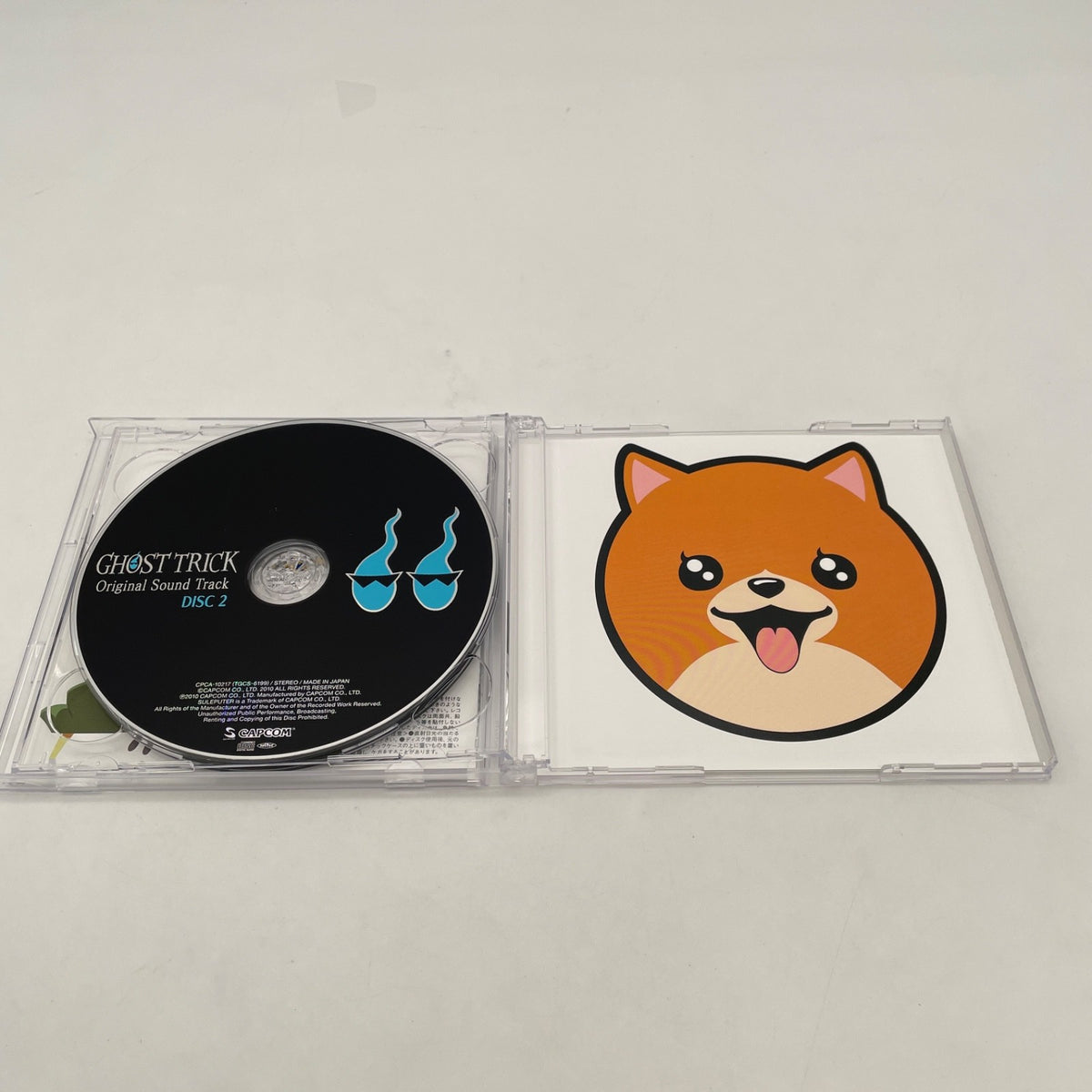 Ghost Trick Original Sound Track e-Capcom limited CD 2-disc set Japan Game Music
