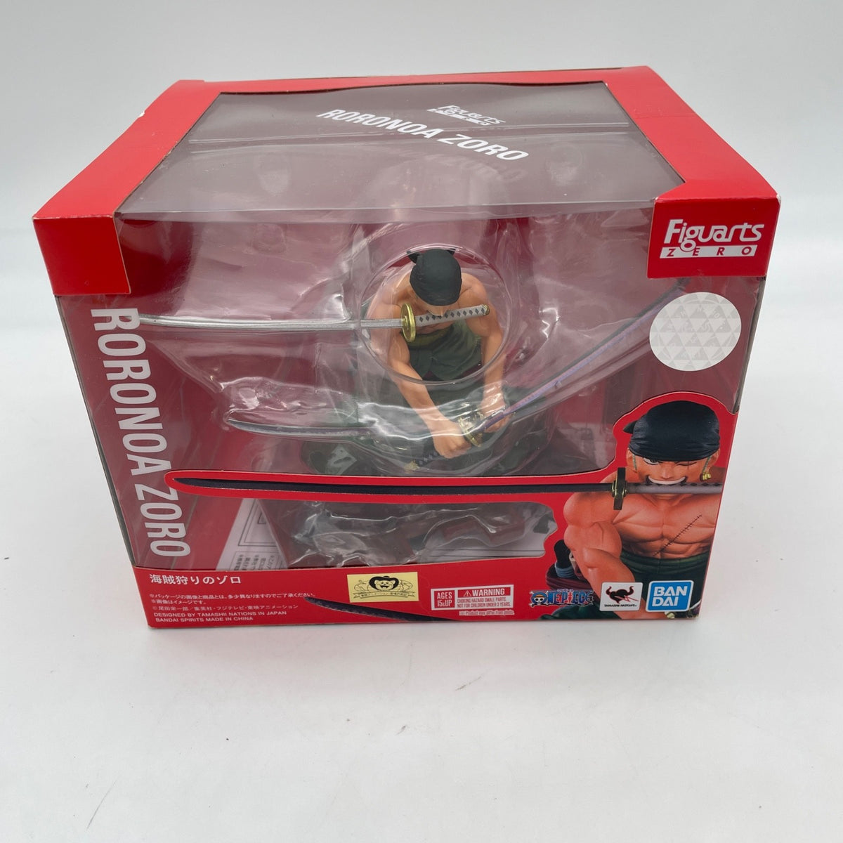 Figuarts Zero One Piece Pirate Hunter Zoro PVC Figure From Japan