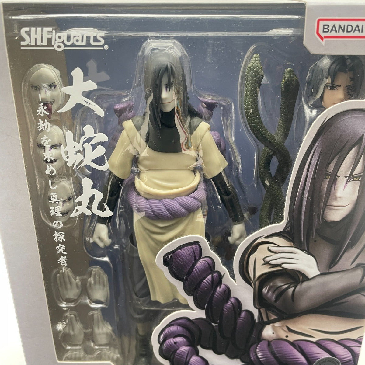 S.H.Figuarts Naruto Orochimaru Action Figure Seeker of Immortality BANDAI