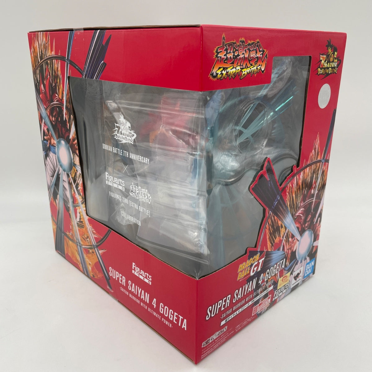 Dokkan Battle 7th Anniversary Figuarts ZERO Super Saiyan 4 Gogeta Figure Japan