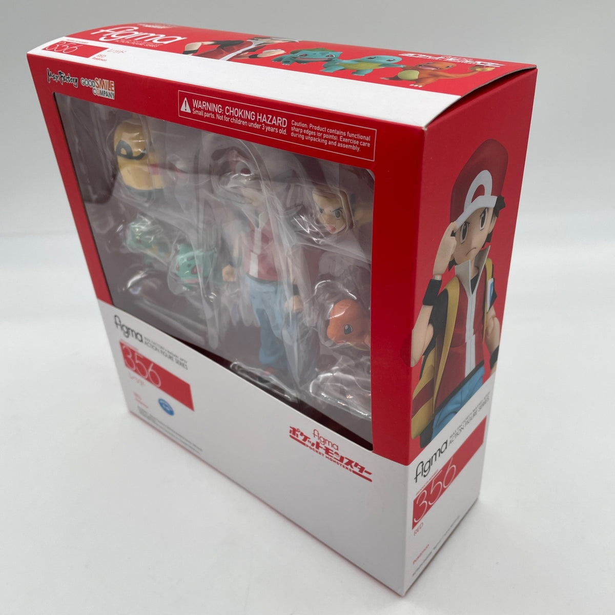 Max Factory figma Pokemon Red Trainer Action Figure No.356 Pocket Monster