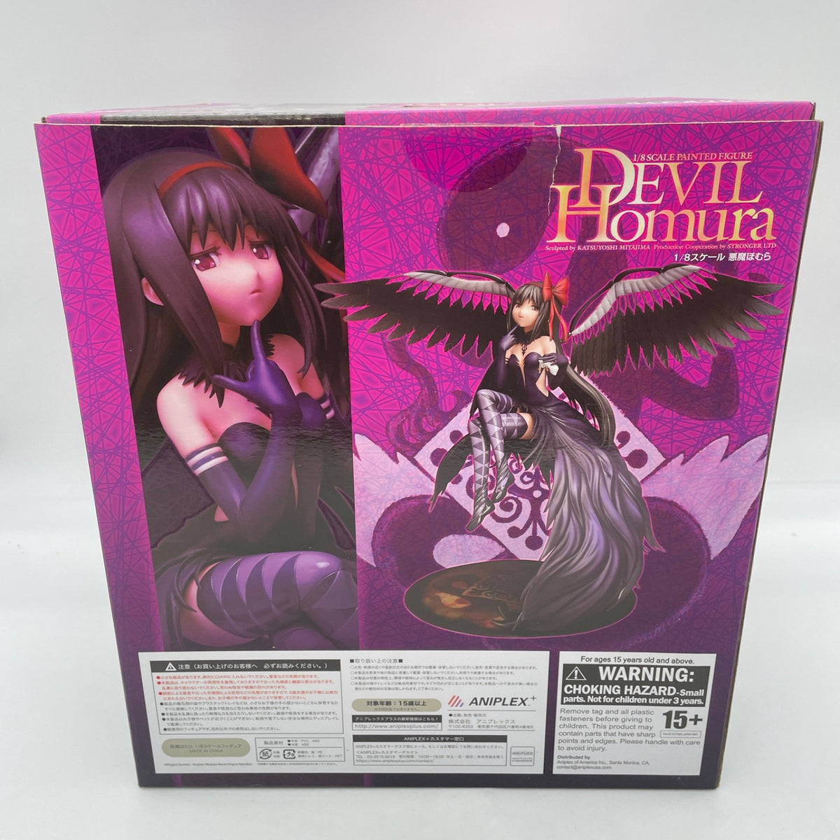 Puella Madoka Magica The Rebellion Story Devil Homura 1/8 Figure ANIPLEX