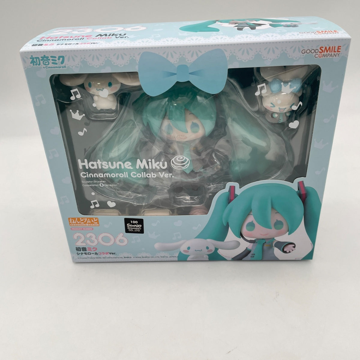 Nendoroid Hatsune Miku x Cinnamoroll Collaboration Ver. Figure #2306 GSC