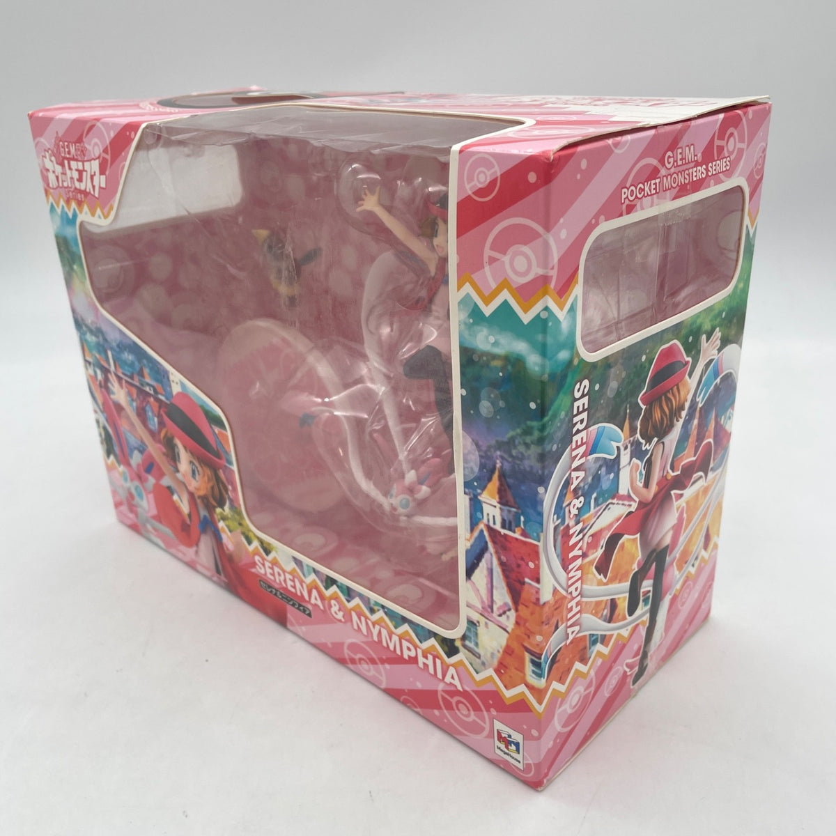 MegaHouse G.E.M. Series Pokemon Serena & Sylveon Figure