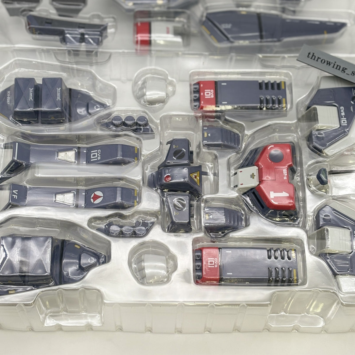 BANDAI Armored parts set for DX Chogokin Super Dimension Fortress Macross VF-1J
