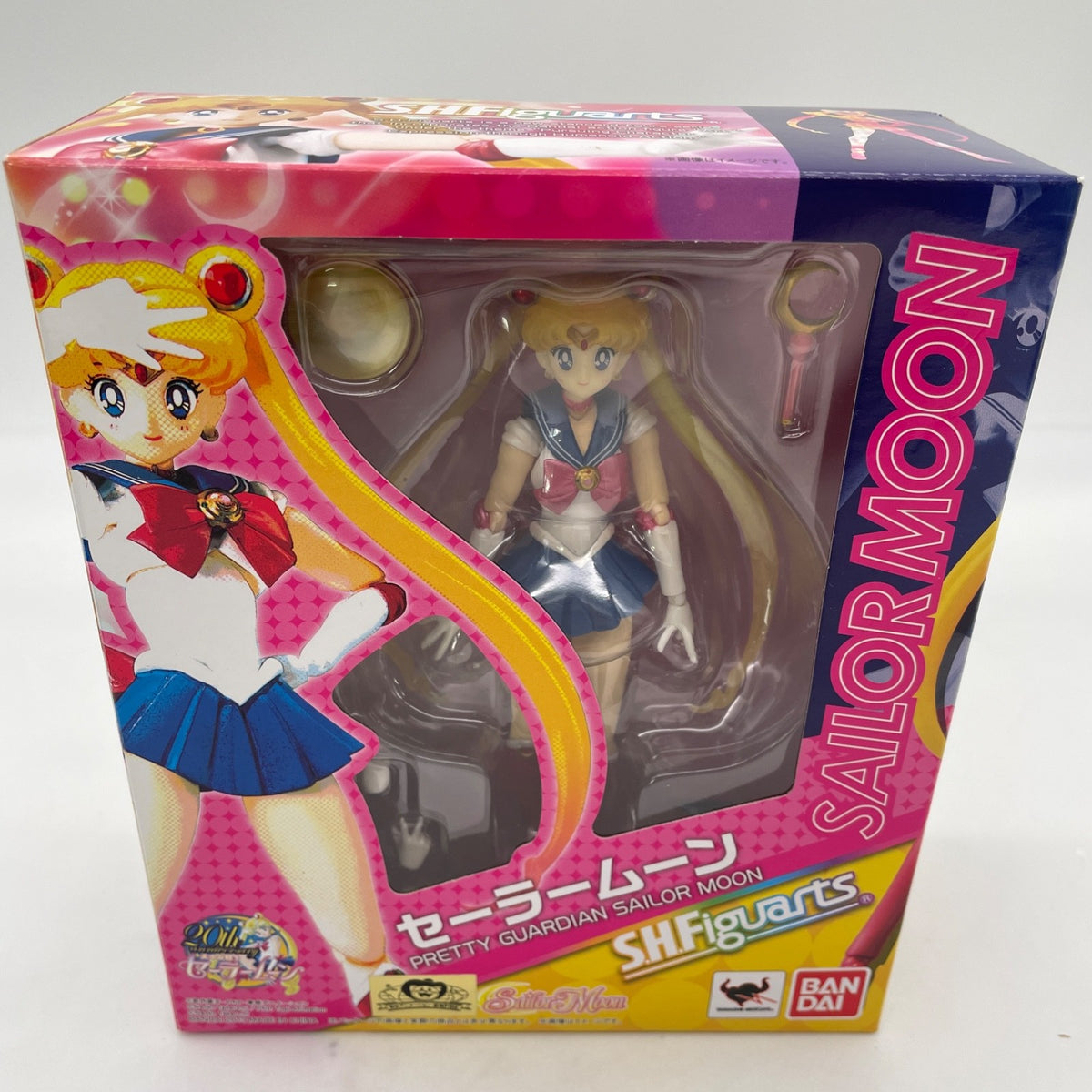 S.H.Figuarts Pretty Guardian Sailor Moon Action Figure 14cm Bandai Unopened New