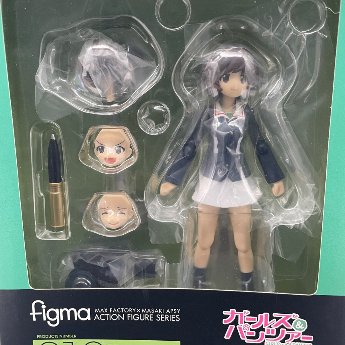 figma Girls und Panzer Akiyama Yukari Figure #212 Max Factory Japan