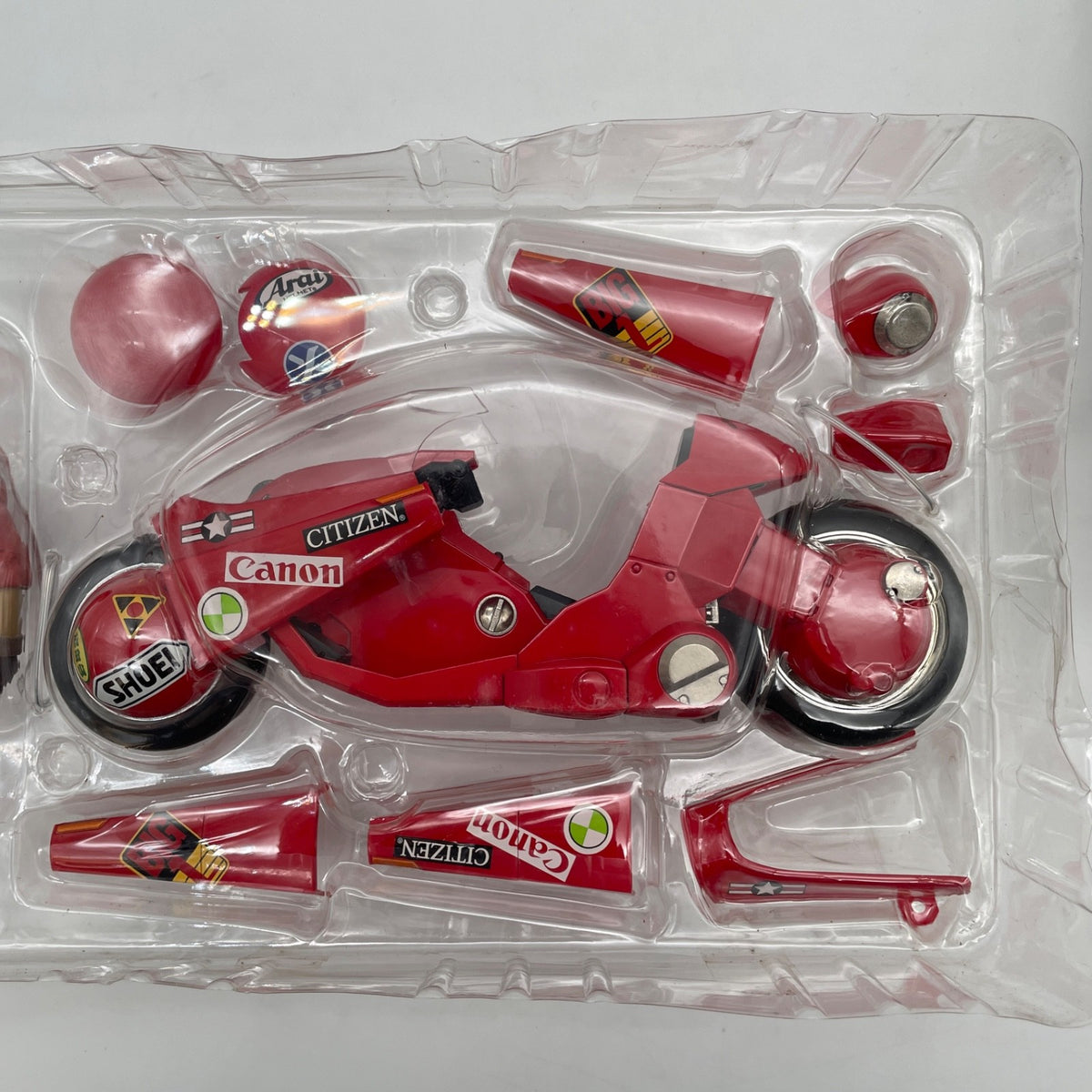 AKIRA Kaneda Bike Diecast Soul of Popinika PX-03 Katsuhiro Otomo Bandai Japan