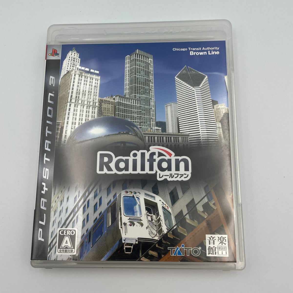 PS3 Railfan Train simulator Game TAITO PlayStation 3 Japan Import