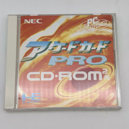 PC Engine Arcade Card Pro CD Rom2 NEC PCE Japan Import Game