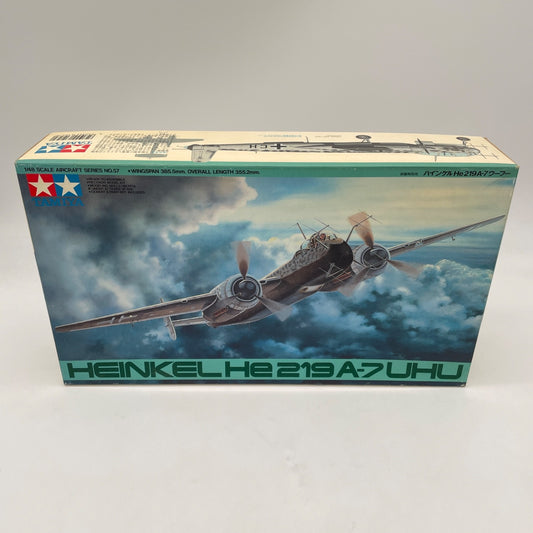 Tamiya 1/48 Masterpiece Series Luftwaffe Heinkel He219 A-7 Uhu No.57 JAPAN
