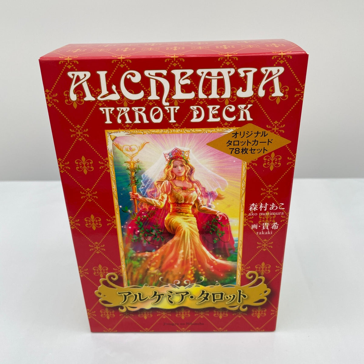 Alchemia Tarot Tarot Deck Card 78 Sheets Set Ako Morima Manual Book Japanese