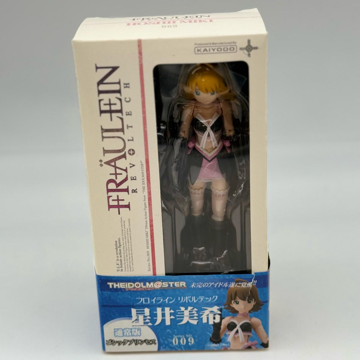 Kaiyodo Fraulein Revoltech 009 Miki Hoshii the Idolmaster Figure japan