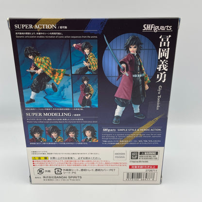 S.H.Figuarts Demon Slayer Giyu Tomioka Figure Kimetsu no Yaiba BANDAI
