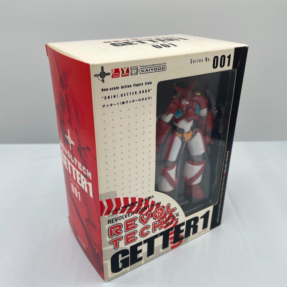 Revoltech Yamaguchi No.001 Shin Getter Robo Figure Kaiyodo Japan Import