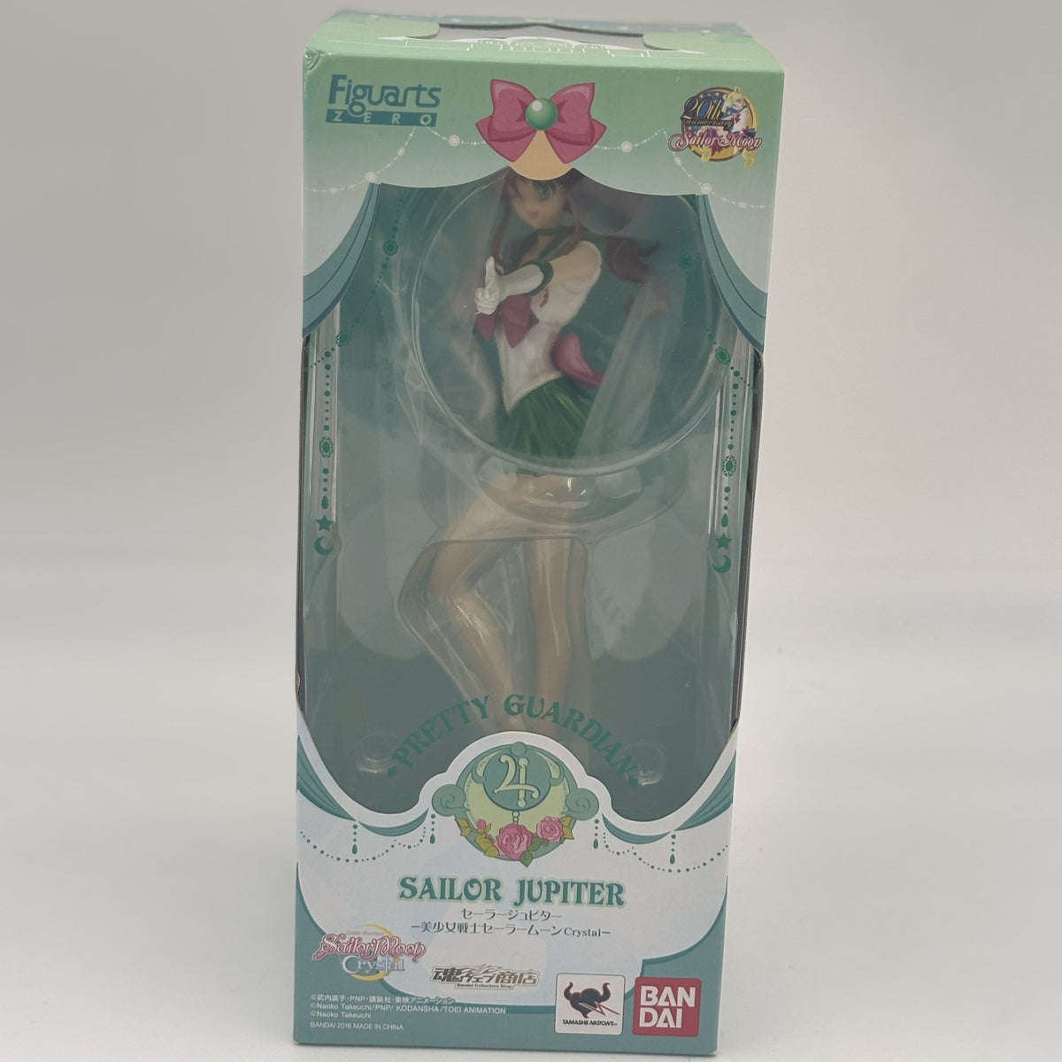 Figuarts ZERO Sailor Jupiter Figure Sailor Moon Crystal Bandai Tamashii Japan