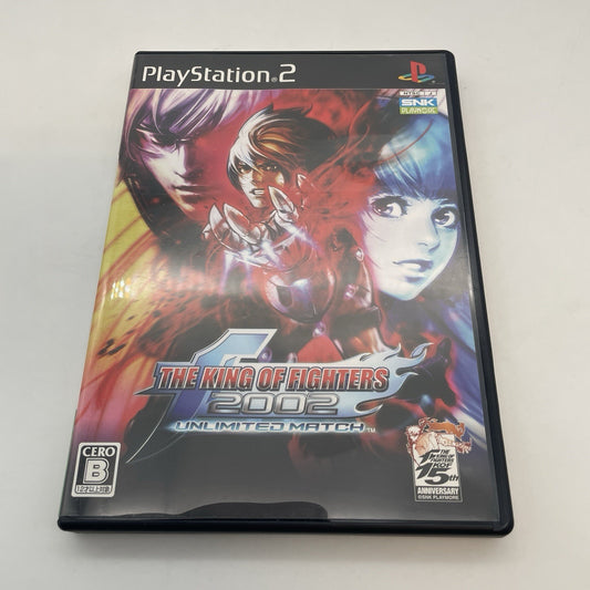 PS2 The King of Fighters 2002 Match Unlimited SNK Playmore PlayStation 2