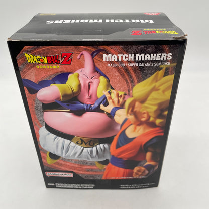 Dragon Ball Z Majin Buu VS Super Saiyan 3 Son Goku MATCH MAKERS Figure BANPRESTO