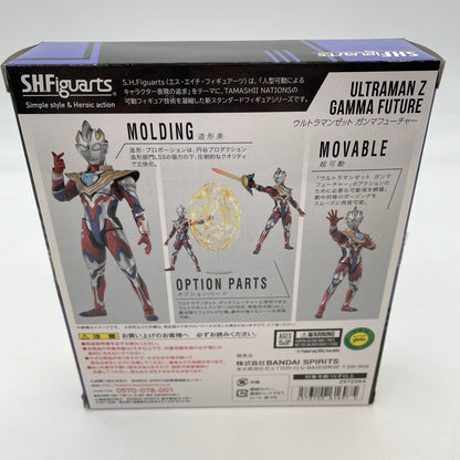 BANDAI S.H.Figuarts Ultraman Z Gamma Future Figure Japan Import